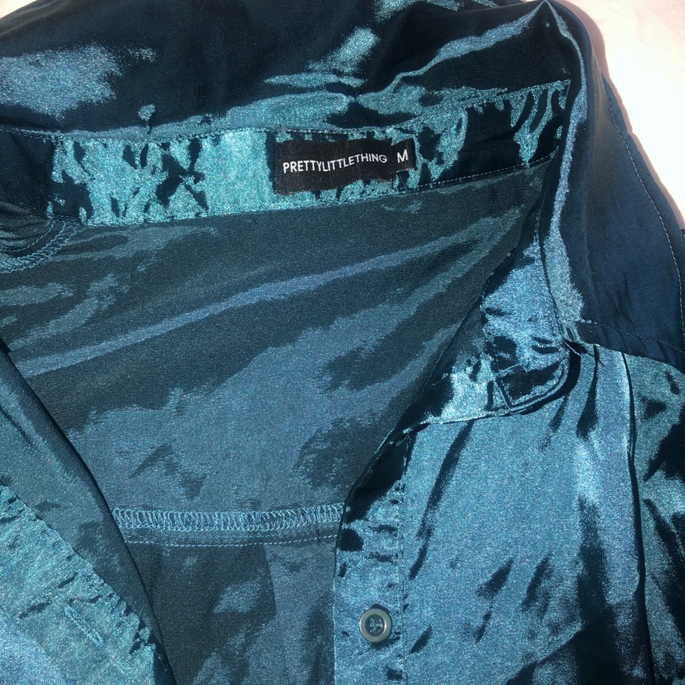 Pretty little things satin blouse